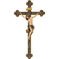Cristo Barroco en cruz barroca